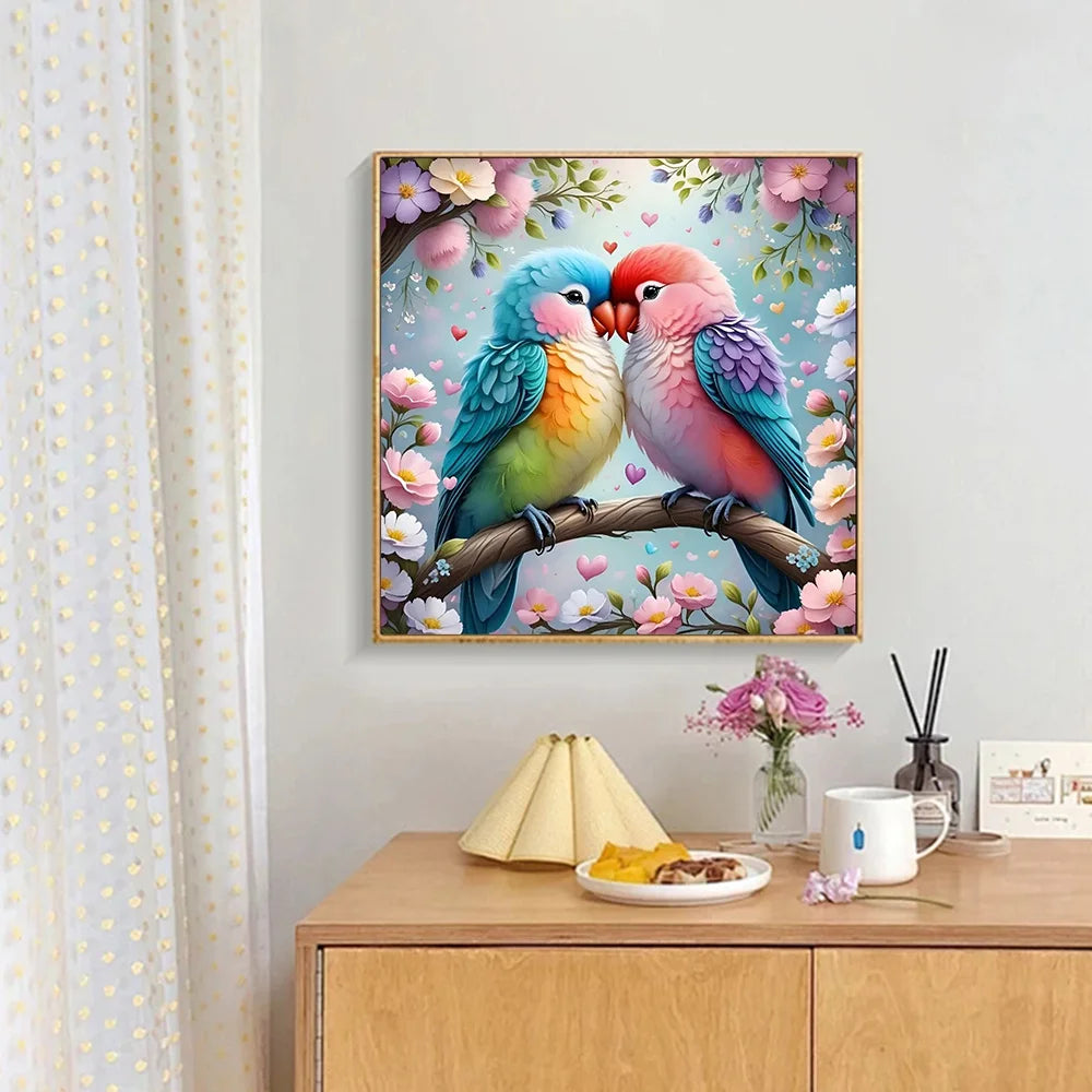 Huacan - Parrot Mosaic Flower