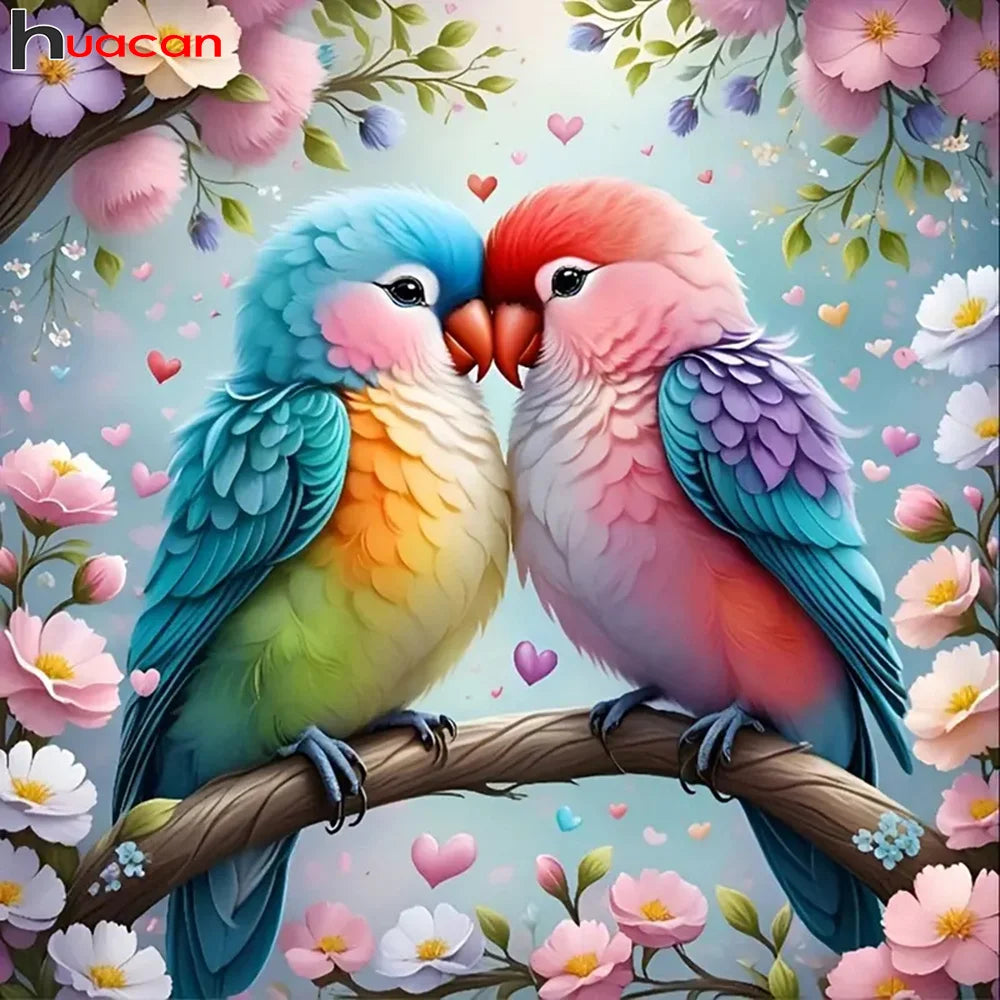 Huacan - Parrot Mosaic Flower